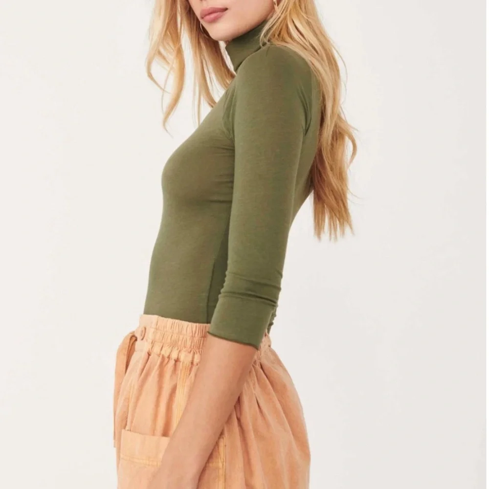 Free People Modern Turtleneck Top - Picture 3 of 6